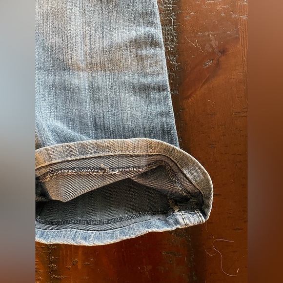 Miss Me mid-rise boot cut jeans size 27 X 27.5 5 junior altered EC~ - Picture 2 of 12